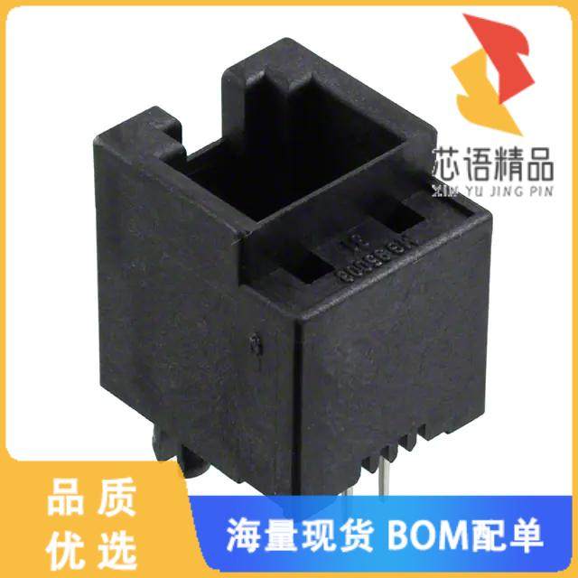 全新0955032641原装(CONN MOD JACK 6P4C VERT UNSHL