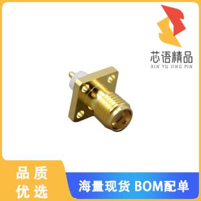 全新0732513890原装(SMA JACK, 4 HOLE FLANGE, CAND