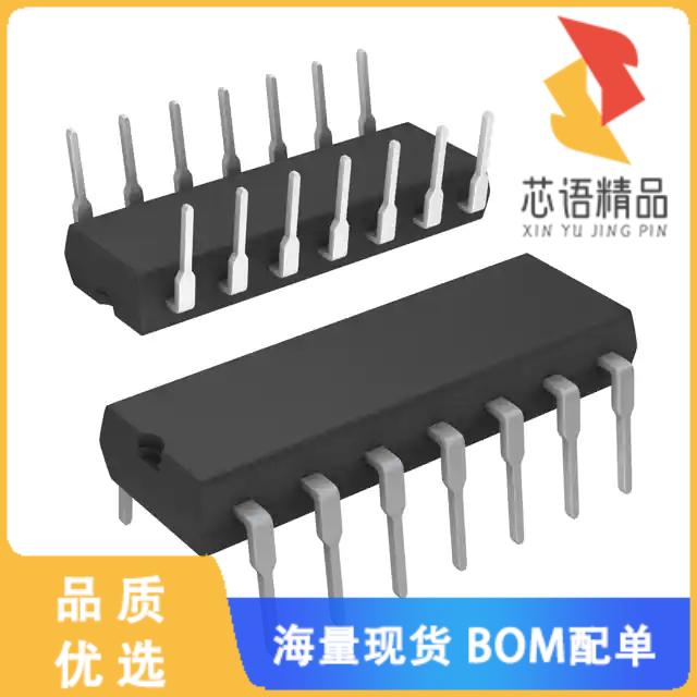 M74HC03B1R「IC GATE NAND OD 4CH 2-INP 14DIP」芯片