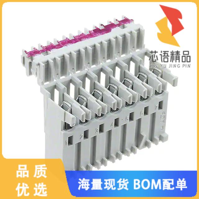 全新293143-1原装(CONN 7POS IDC TIN MONO SHAPE TA