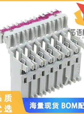 全新293143-1原装(CONN 7POS IDC TIN MONO SHAPE TA