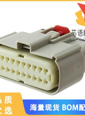 全新0334722007原装(CONN RCPT 20POS DUAL LTGRAY)正品