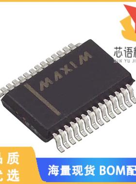 全新MAX3244EEAI+原装(IC TRANSCEIVER FULL 3/5 28S