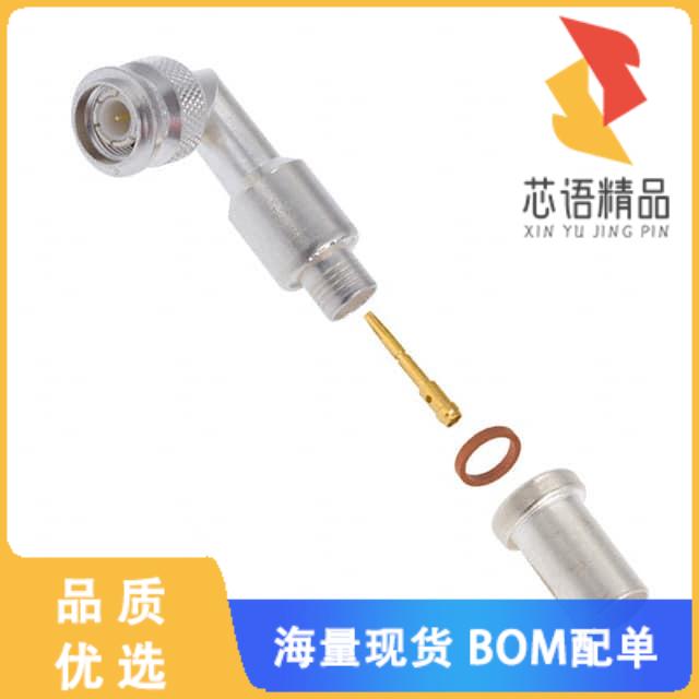 全新1-225554-1原装(CONN TNC PLUG R/A 50 OHM CRIM