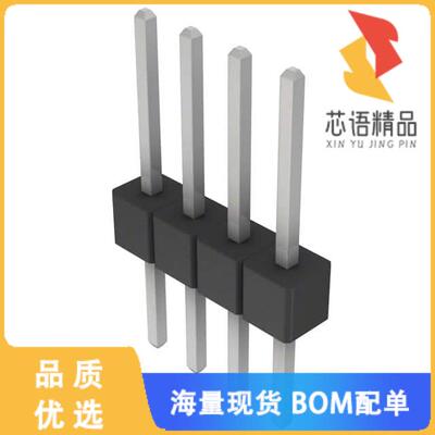 全新PEC04SFBN原装(CONN HEADER VERT 4POS 2.54MM)正品