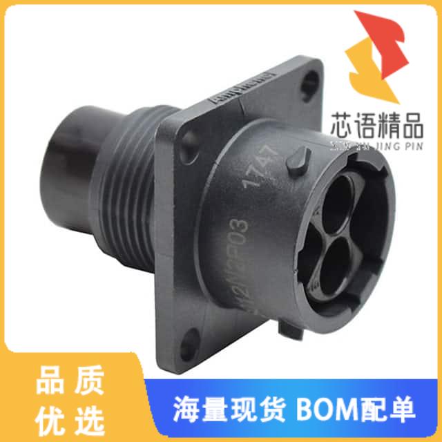 全新RTS012N2P03原装(CONN RCPT HSNG MALE 4POS PNL