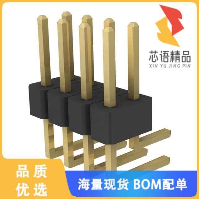 全新PRPC004DBAN-M71RC原装(CONN HEADER R/A 8POS 2