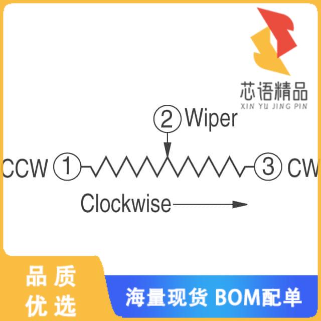 全新3314G-2-202E原装(TRIMMER 2K OHM 0.25W GW TOP