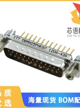全新DBMN-25P-N-K87原装(CONN D-SUB PLUG 25P PNL M