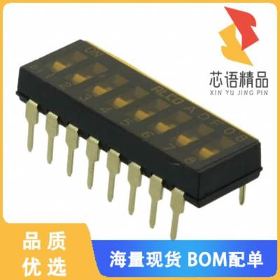 全新1-1825002-4原装(SWITCH SLIDE DIP SPST 25MA 2