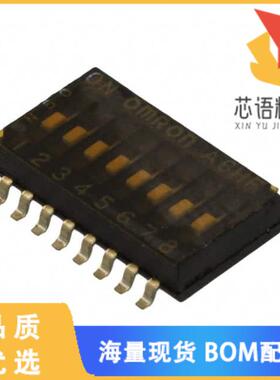全新A6HF-8102原装(SWITCH SLIDE DIP SPST 25MA 24V)正品
