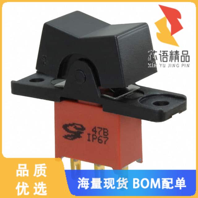 全新47BWSP4R1M1RT原装(SWITCH ROCKER SPDT 0.4VA 2