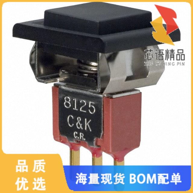 全新8125J81Z3BE22原装(SWITCH PUSH SPDT 0.4VA 20V)正品
