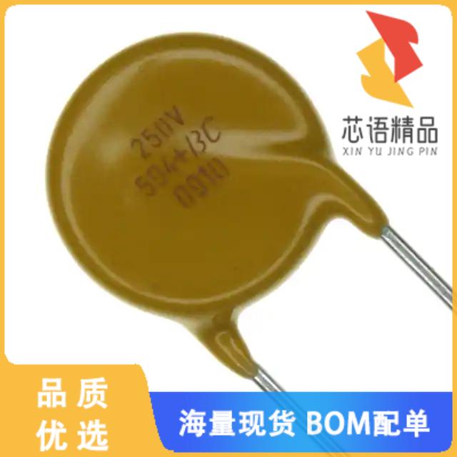 全新VDRS10P060BSE原装(VARISTOR 100V 2.5KA DISC 1