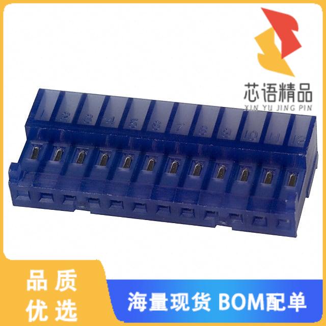 全新4-643815-2原装(CONN RCPT 12POS IDC 26AWG TIN)正品