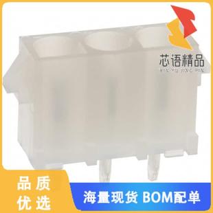 VERT HEADER 3POS 6.35MM 全新0010844030原装 正品 CONN