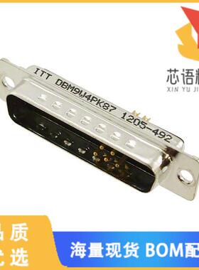 全新DBM-9W4P-K87原装(CONN D-SUB PLUG 9POS PNL MN