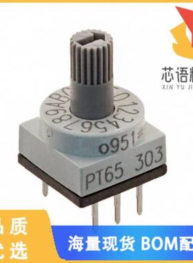 全新PT65303原装(SWITCH ROTARY DIP HEX 150MA 24V)正品