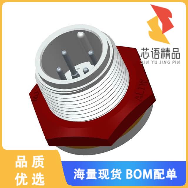 全新ABD-04PMMS-SC7001原装(CONN RCPT MALE 4P GOLD