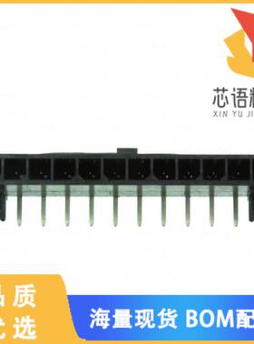 全新0436501201原装(CONN HEADER R/A 12POS 3MM)正品