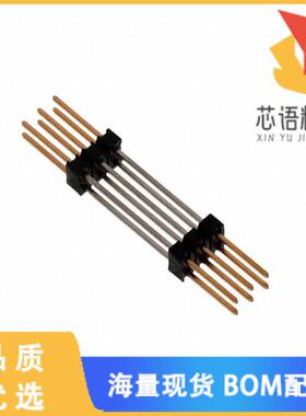 全新146510-3原装(CONN HDR 6POS 0.1 STACK T/H GOL