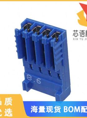 全新281786-4原装(CONN PLUG 4POS IDC 26-28AWG TIN)正品