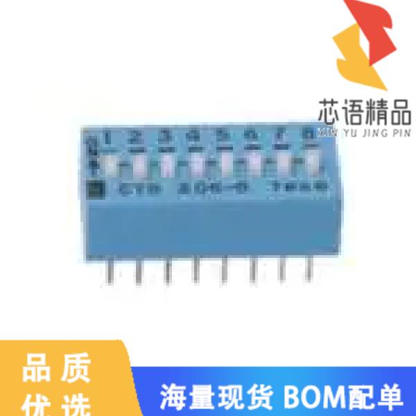 全新208-3ST原装(SWITCH SLIDE DIP SPST 50MA 24V)正品