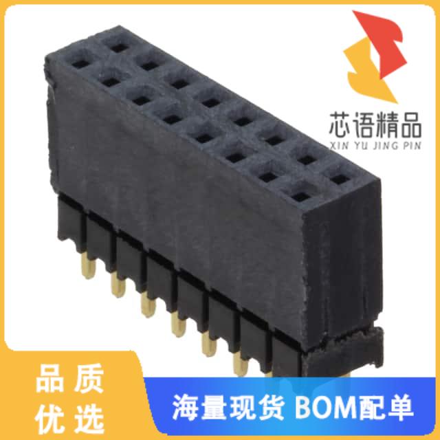 全新ESQ-108-12-G-D原装(CONN SOCKET 16POS 0.1 GOL