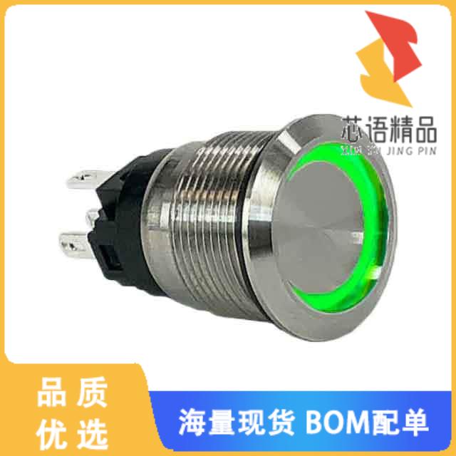 全新AV1-1B211B-R00原装(SWITCH PUSHBUTTON SPDT AL