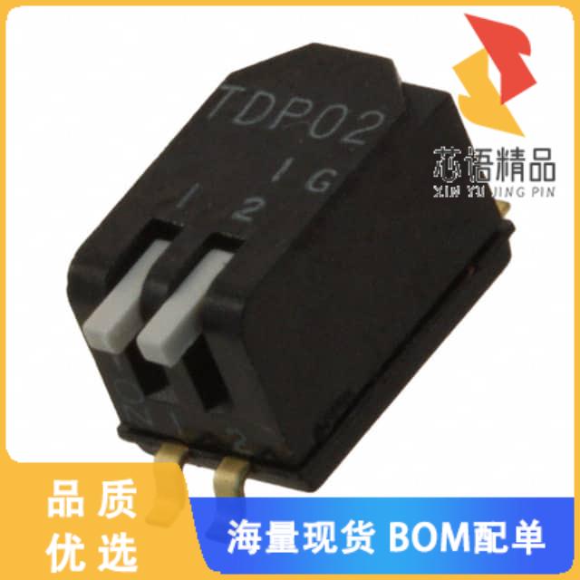 全新TDP02H1SBD1原装(SWITCH PIANO DIP SPST 25MA 2