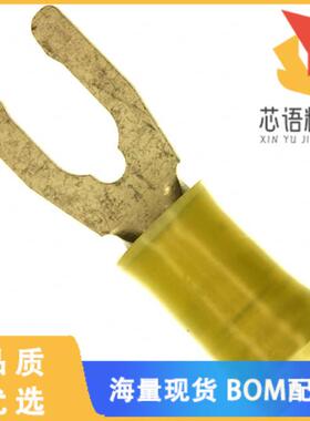 全新52432-1原装(CONN SPADE TERM 10-12AWG #10 YEL)正品