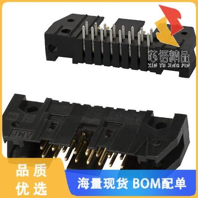 全新5102159-3原装(CONN HEADER R/A 16POS 2.54MM)正品