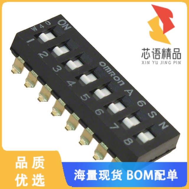 全新A6SN-8101原装(SWITCH SLIDE DIP SPST 25MA 24V)正品