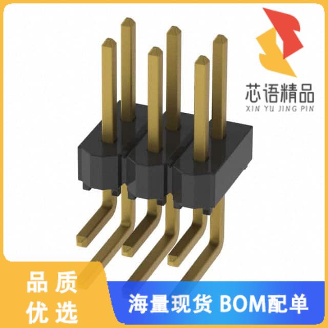 全新HTSW-103-08-G-D-RA原装(CONN HEADER R/A 6POS