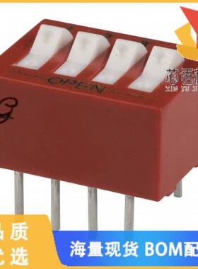 全新76SB04T原装(SWITCH ROCKER DIP SPST 150MA 30V)正品