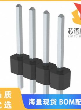 全新PEC04SFAN原装(CONN HEADER VERT 4POS 2.54MM)正品