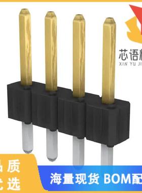 全新68001-104H原装(CONN HEADER VERT 4POS 2.54MM)正品