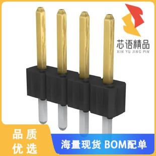 HEADER VERT 4POS 全新68001 正品 CONN 2.54MM 104H原装