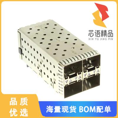 全新1-2007637-5原装(CONN SFP+ RCPT W/CAGE 2X2 80