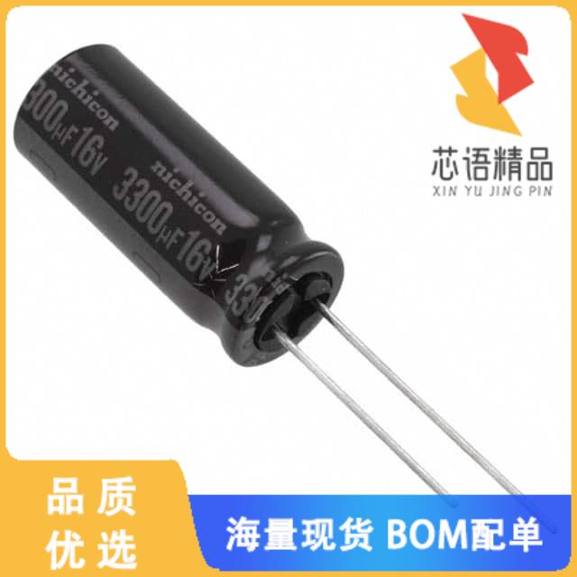 全新UPA1C332MHD原装(CAP ALUM 3300UF 20% 16V RADI