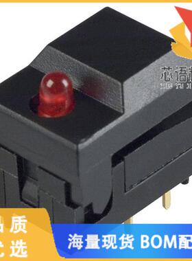 全新5501MBLKRED原装(SWITCH PUSH SPDT 0.3A 12V)正品