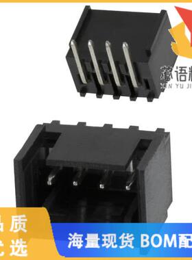 全新2-644803-4原装(CONN HEADER R/A 4POS 2.54MM)正品