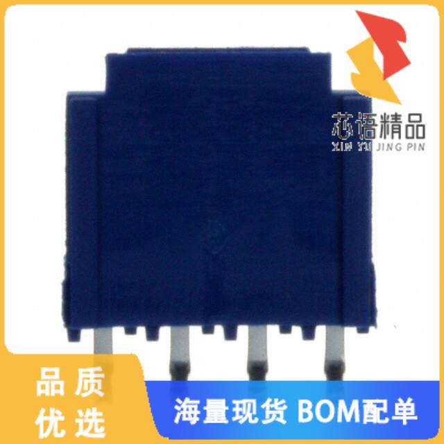 全新76382-404LF原装(CONN HEADER R/A 4POS 2.54MM)正品
