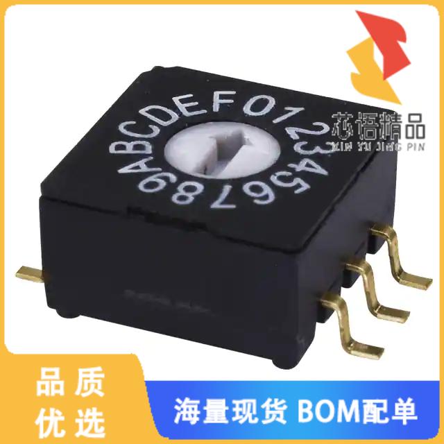 全新RDS-10S-1055-SMT-TR原装(ROTARY DIP SWITCH, 1