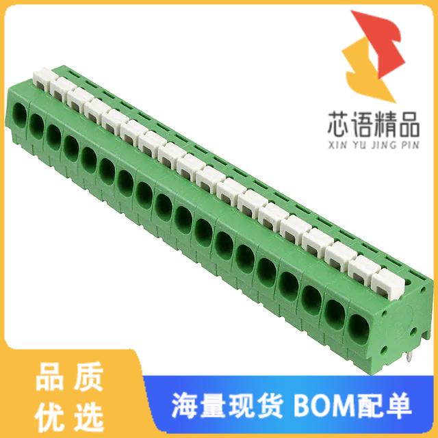 全新1-1986711-8原装(TERM BLK 18P SIDE ENTRY 5MM