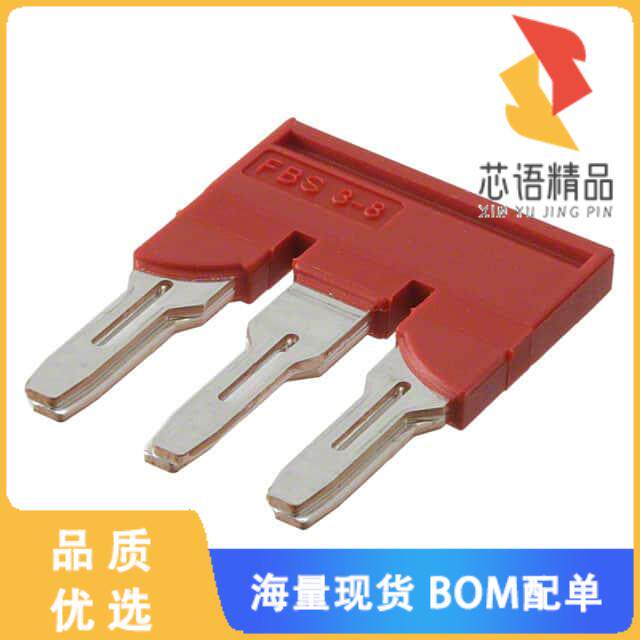 全新3030297原装(JUMPER TERM BLK 3POS FLAT PIN)正品
