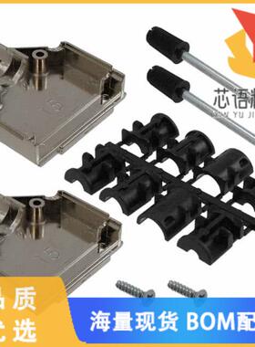 全新1-2198617-5原装(CONN BACKSHELL 15POS 180DEG