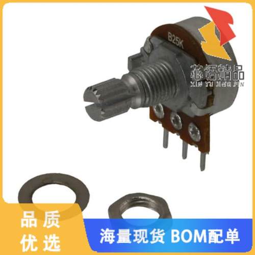 全新P160KN-0QC15B25K原装(POT 25K OHM 1/5W PLASTI