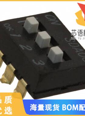全新SDA03H1SBD原装(SWITCH SLIDE DIP SPST 25MA 24
