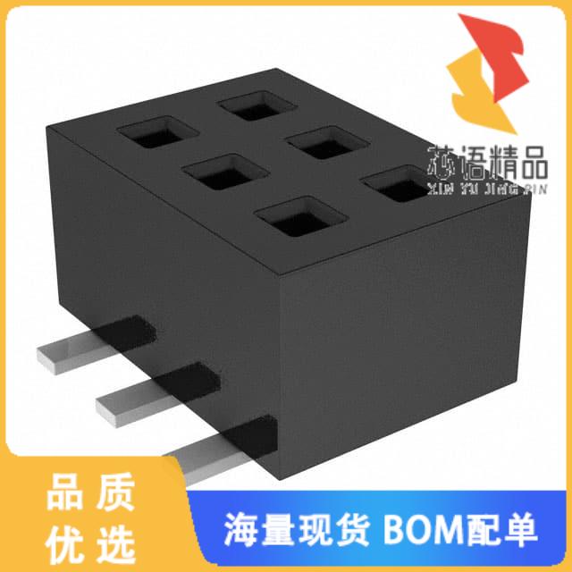 全新CLP-103-02-F-D-BE原装(CONN RCPT 6POS 0.05 GO